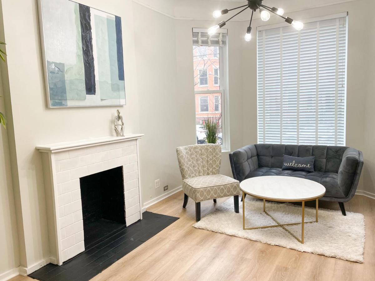 Wrigleyville Friends Unit - 5bdrm Chicago Eksteriør billede